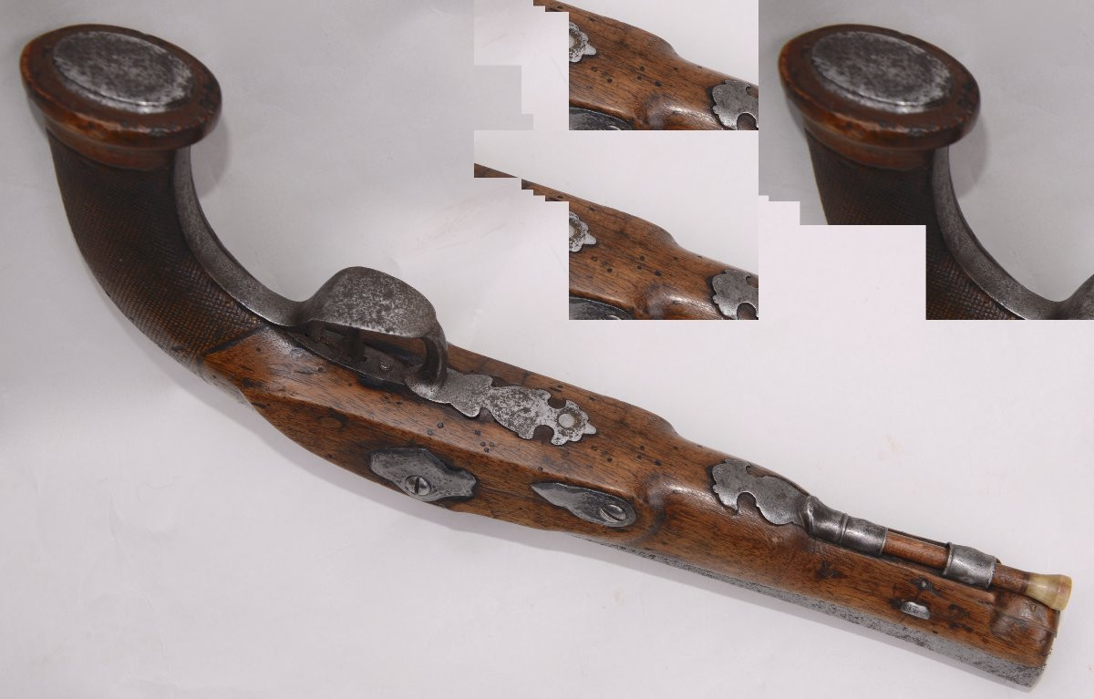 Percussion Pistol Circa 1810/20-photo-4
