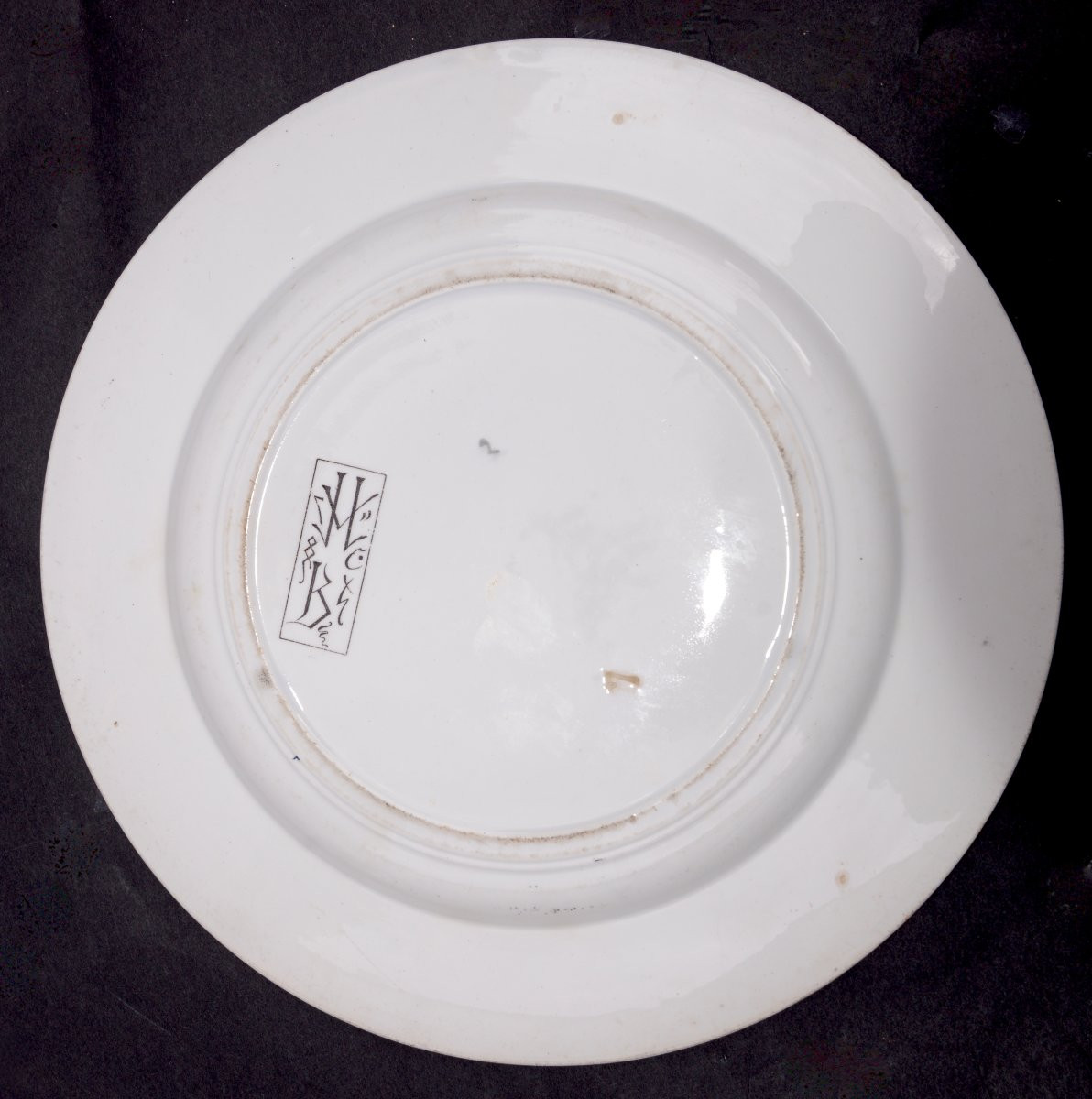 Old Man Plate Series Of Large Animals After Millet 19th-photo-2