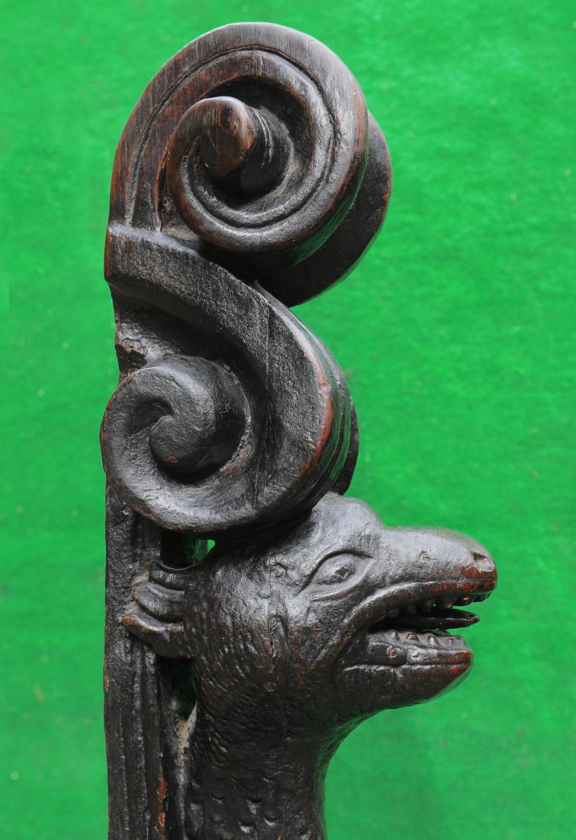 Serpent Walking Stick Or Umbrella Holder, 19th Century-photo-1