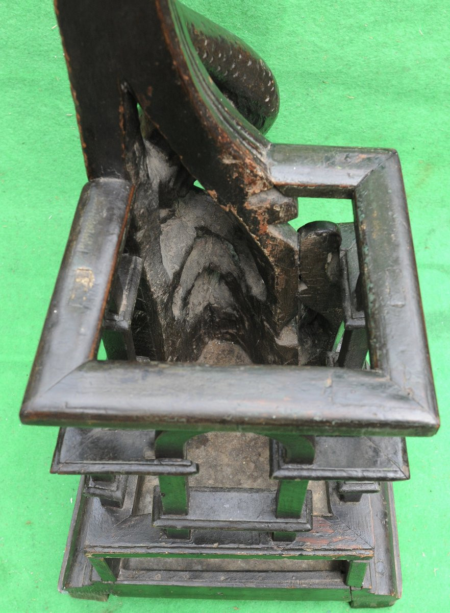 Serpent Walking Stick Or Umbrella Holder, 19th Century-photo-3