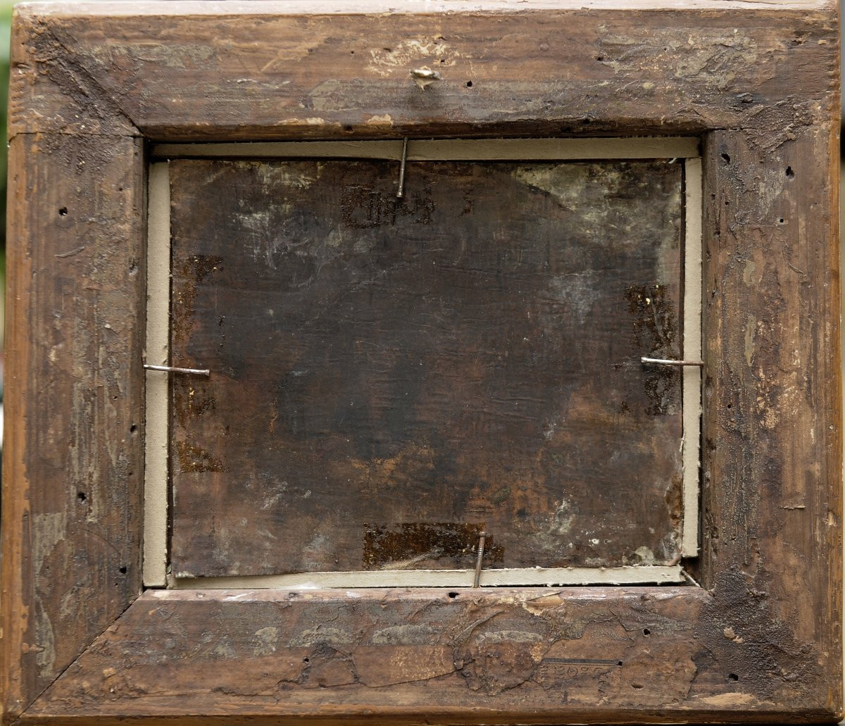 Oil On Copper 18th Century -photo-2