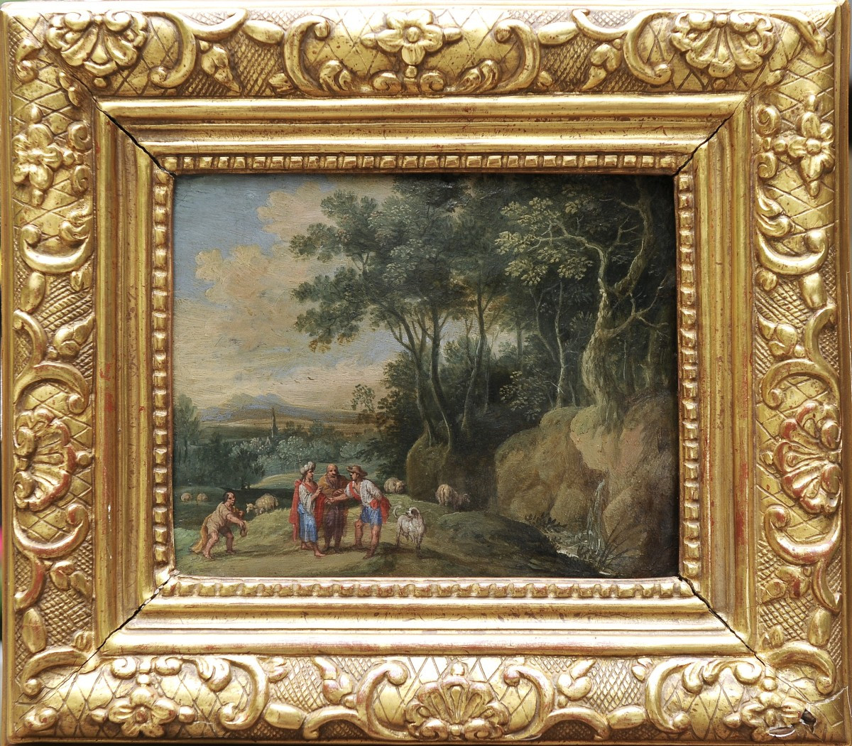 Oil On Copper 18th Century 