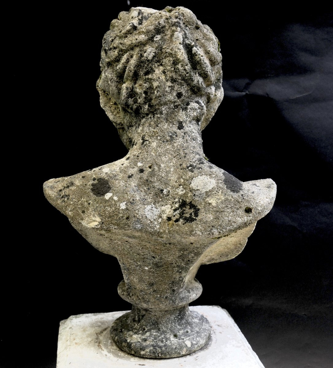 Buste de Faune sur socle-photo-3