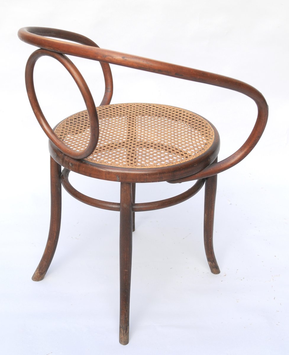 Fischel, Fauteuil Le Corbusier, vers 1900-photo-2