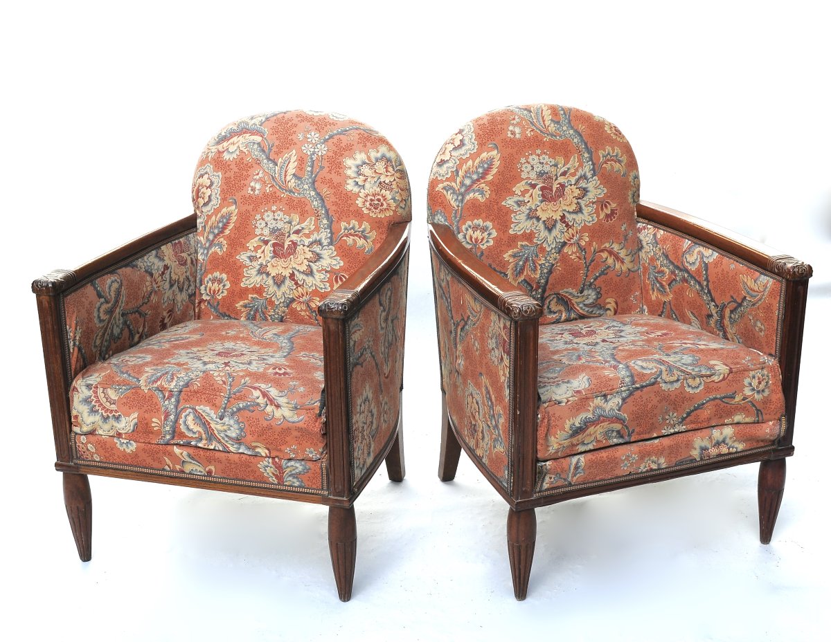 Paire de Fauteuils Art Déco, vers 1930
