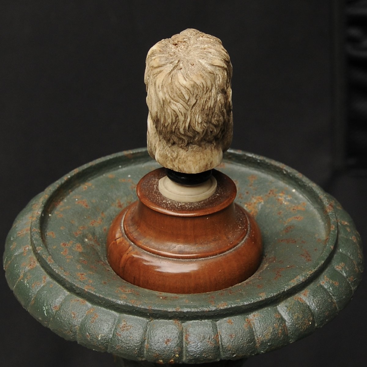 19th-century Bone Head Of An Old Man-photo-4