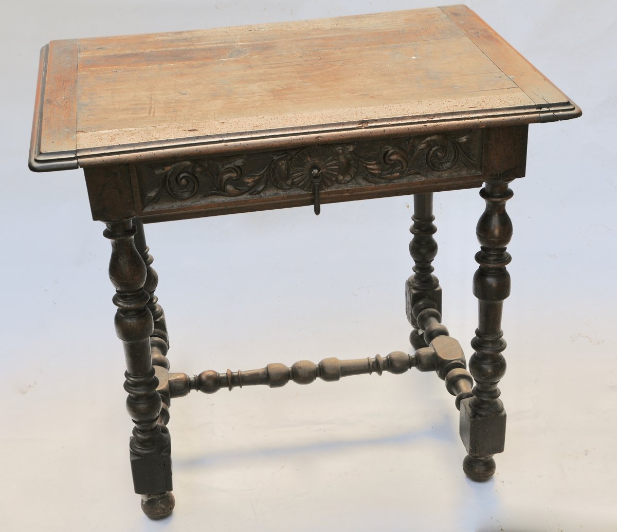 Small Louis XIII-style Desk Or Coffee Table, 19th Century
