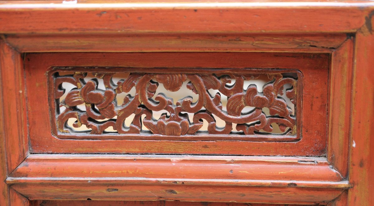  Luohan, Opium Daybed, 19th-century China, Lacquered Wood -photo-2