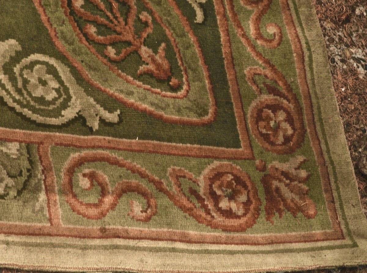 Monumental Rug, Savonnerie Style, Napoleon III Period-photo-2