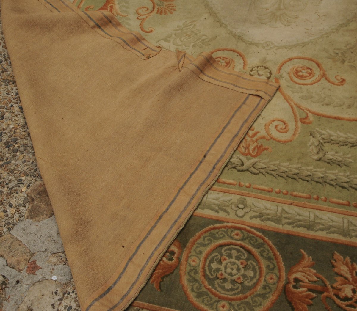 Monumental Rug, Savonnerie Style, Napoleon III Period-photo-3