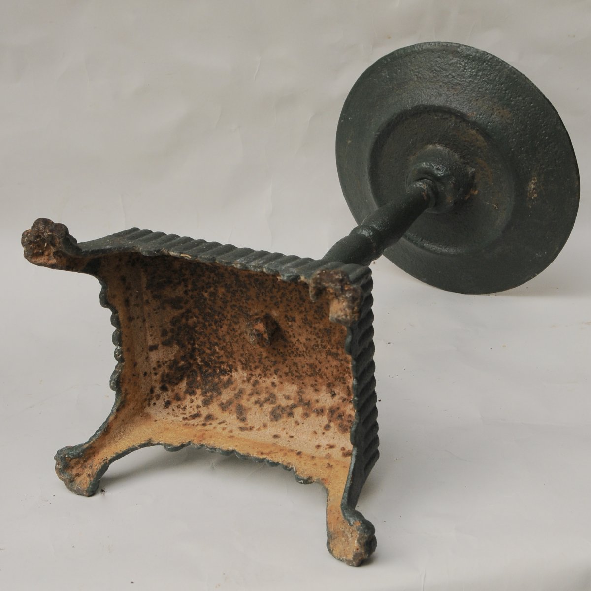 Rousseau & Masure, Pair Of Cast-iron Display Stands, Circa 1880-photo-2