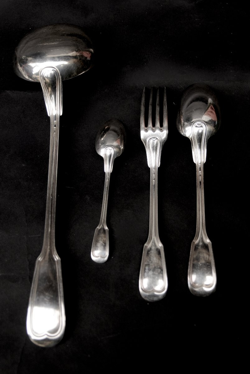 Silver-plated Metal Cutlery Set, Manufactured By Sfam-photo-1