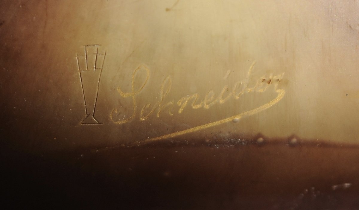Schneider, Grand Vase art Déco, circa 1913-1922-photo-4