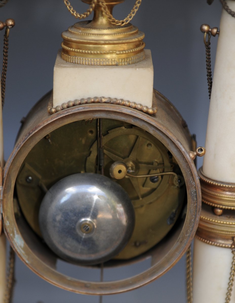 19th-century Louis XVI Portal Clock-photo-2
