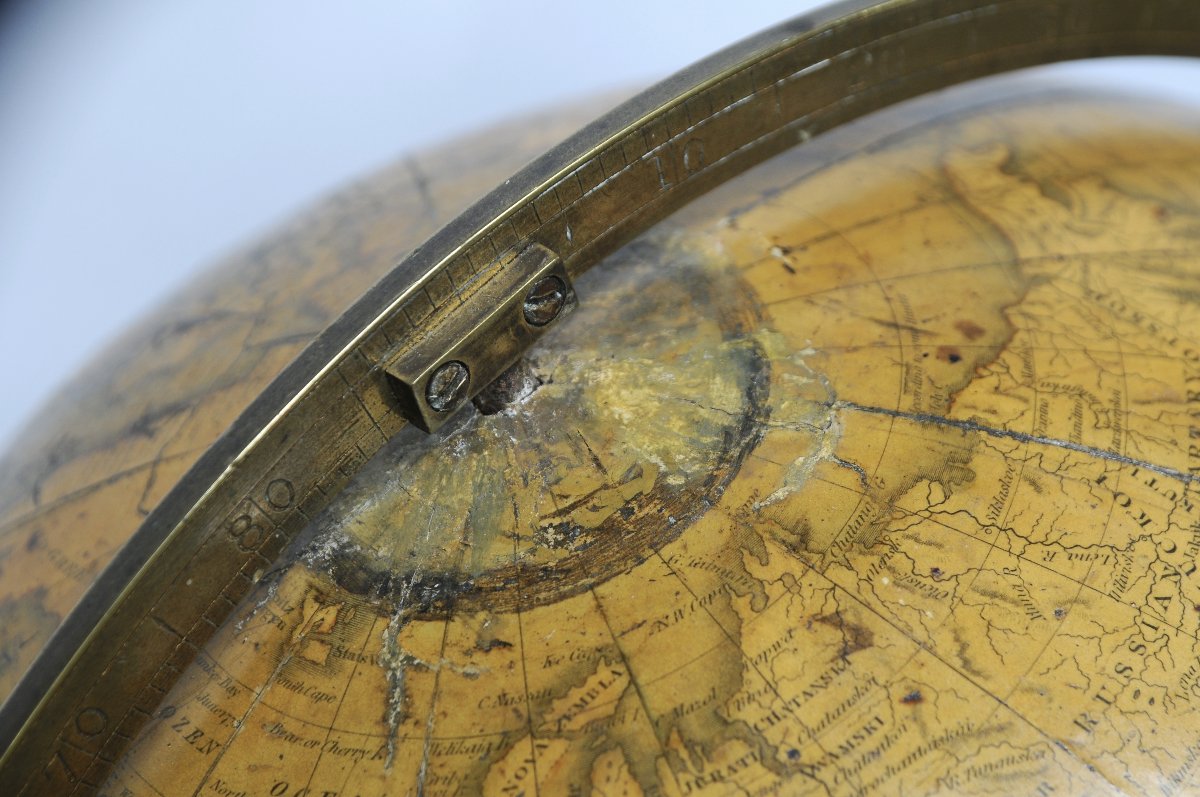 Globe terrestre de table de Kirkwood & Son, Édimbourg (Écosse) entre 1826 et 1833-photo-6