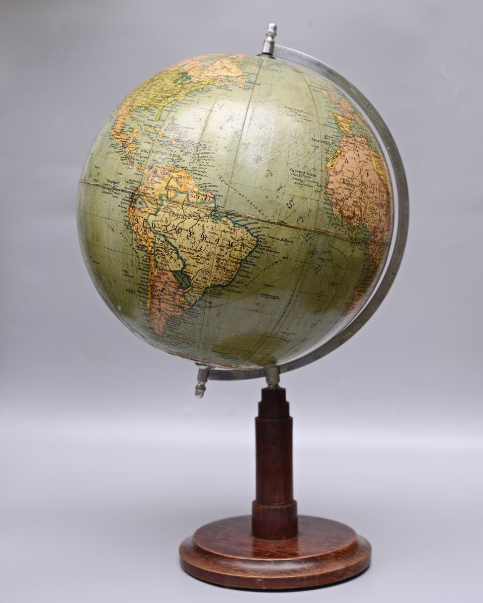 Globe Terrestre "Columbus-Verlag Berlin" vers 1930-photo-2