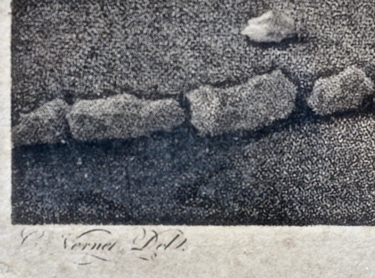 Carle Vernet, Aquatinte Origin. 1797-photo-3