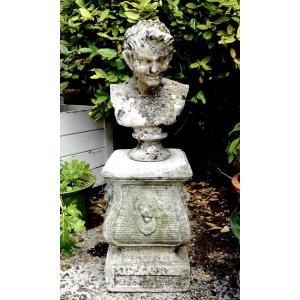 Faun Bust On Base