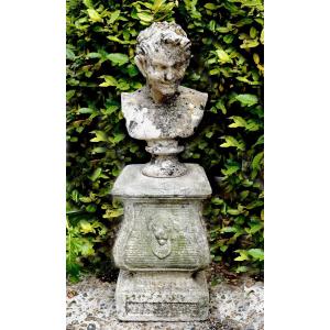 Buste de Faune sur socle