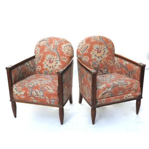 Paire de Fauteuils Art Déco, vers 1930