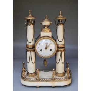 19th-century Louis XVI Portal Clock