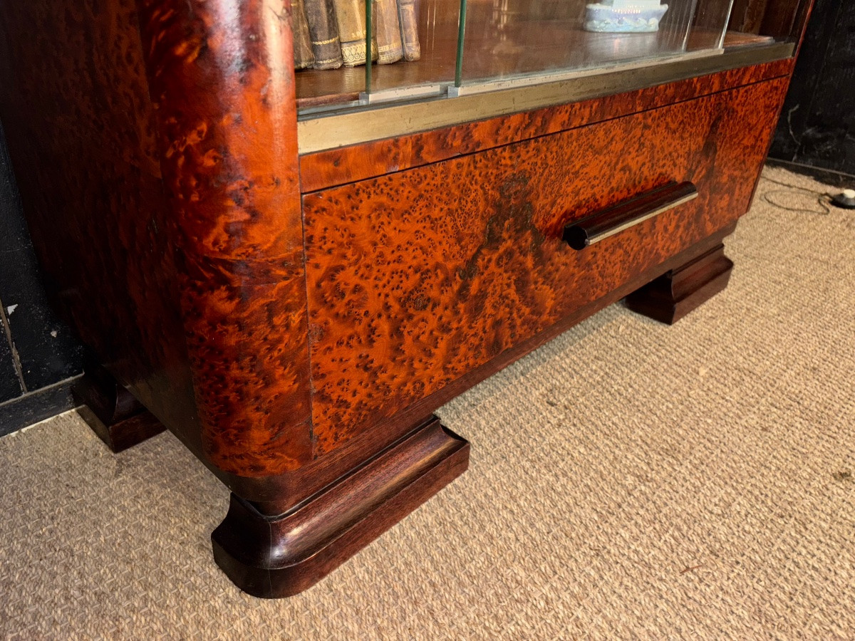 Paire de vitrine Art Déco-photo-3