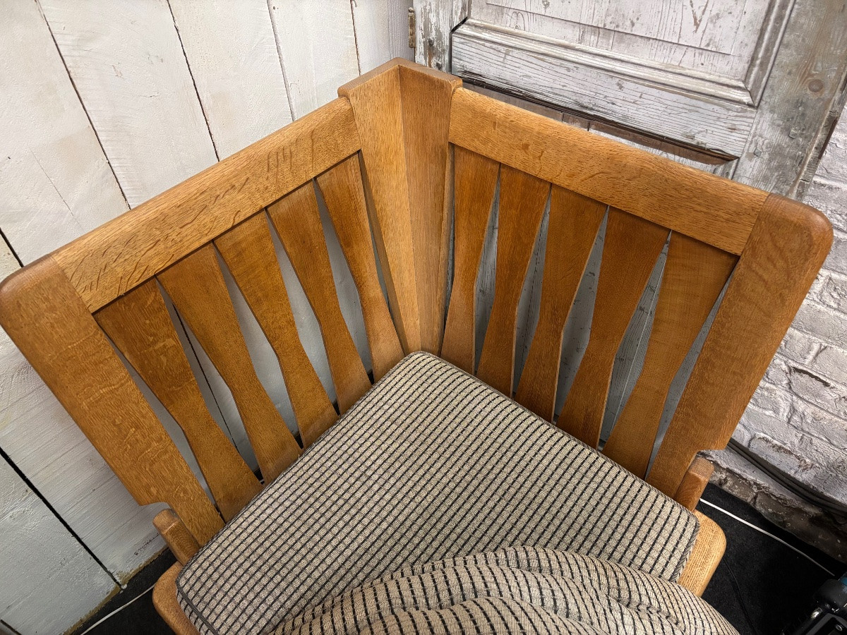 Fauteuil d’angle de Guillerme et Chambron -photo-2