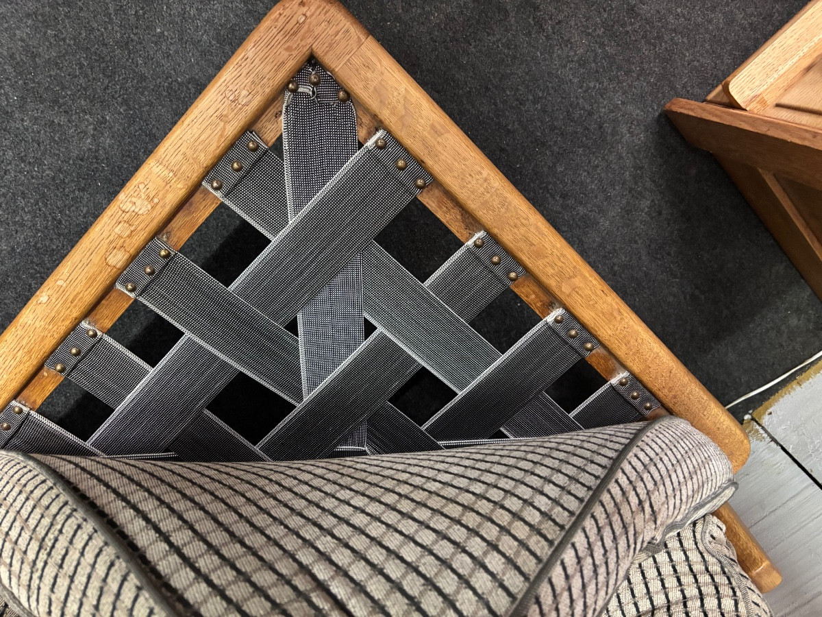 Fauteuil d’angle de Guillerme et Chambron -photo-1