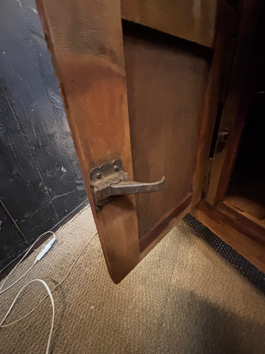 Bar d’estaminet en chêne lavé-photo-8