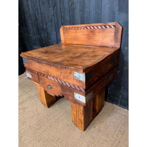 Art Deco Butcher Block