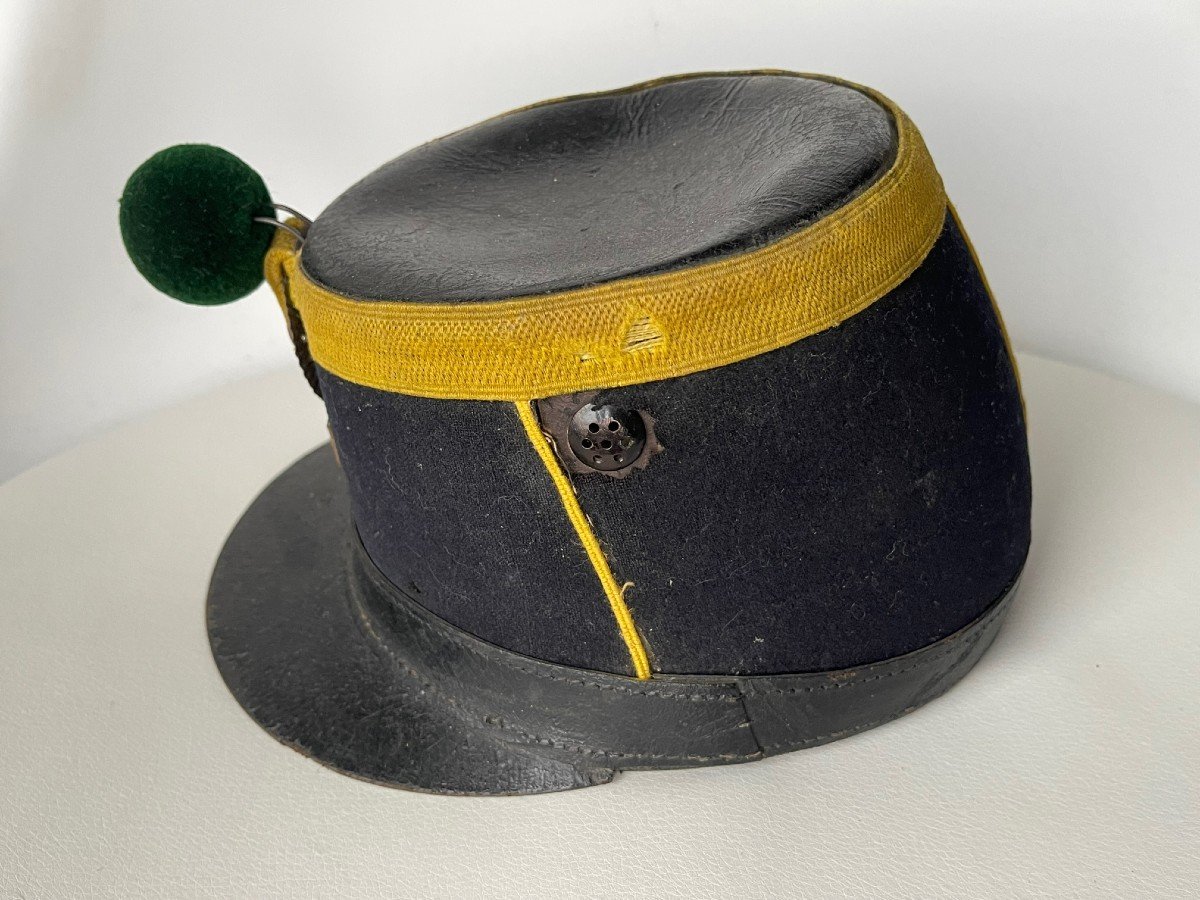 Nco Shako Model 1872 Chasseur-photo-3