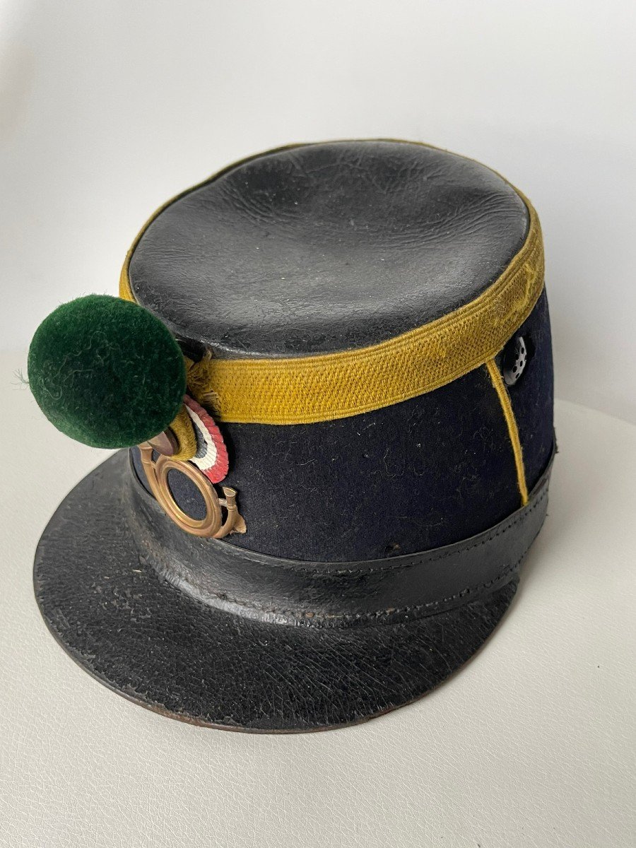 Nco Shako Model 1872 Chasseur