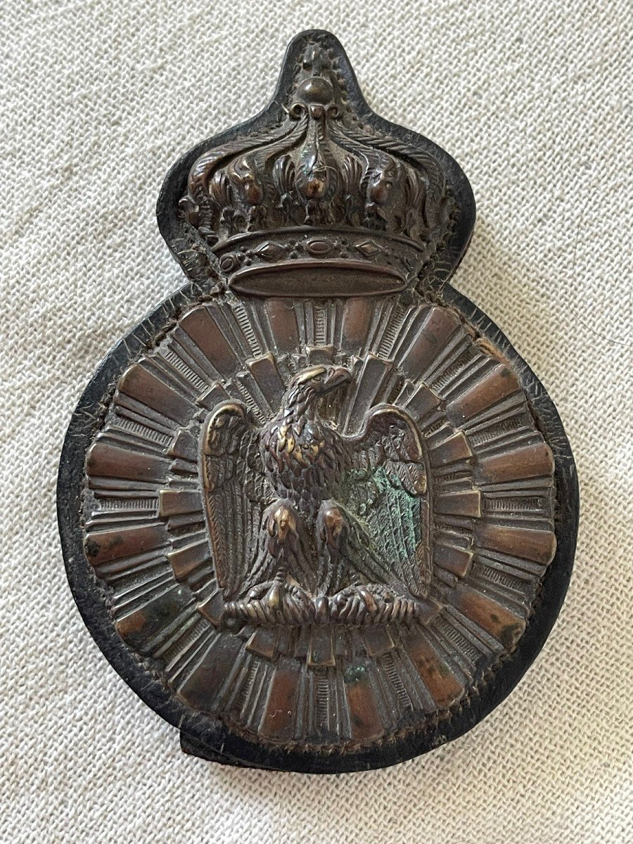Cœur De Poitrail De Chasseur A Cheval De La Garde Impériale