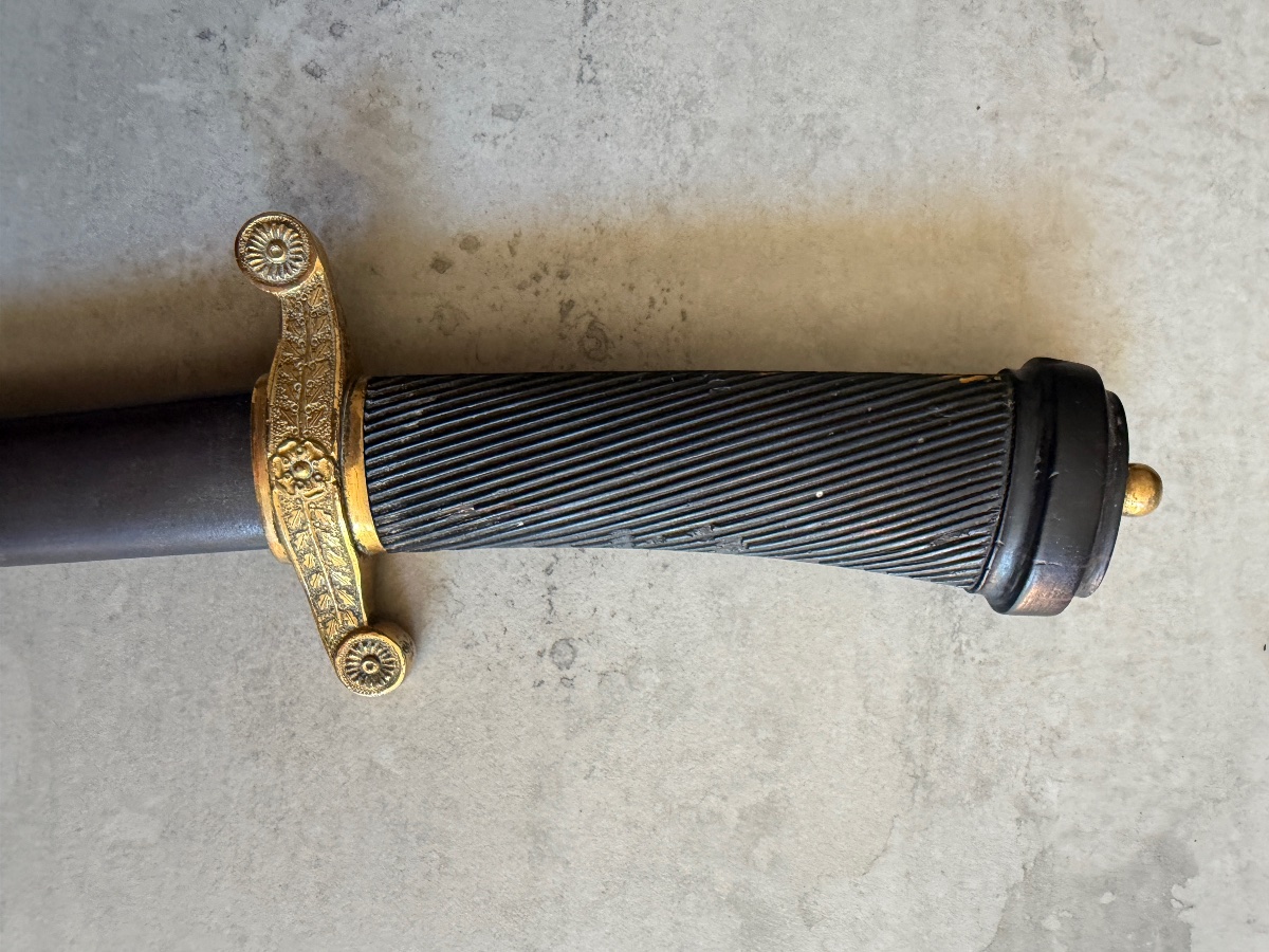Naval Dagger — Second Empire Officer's Model With Eastern Influences-photo-3