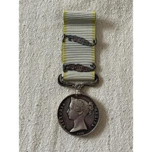 Médaille De Crimée, Agrafes Mer d'Azoff Et Sebastopol