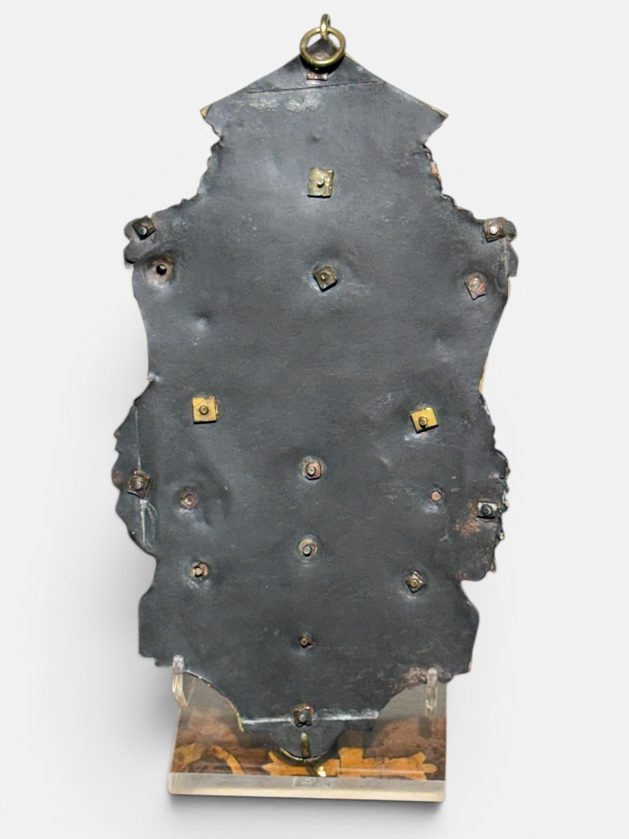 Reliquary. Italy. 18th Century. Silver And Gilt Bronze-photo-2
