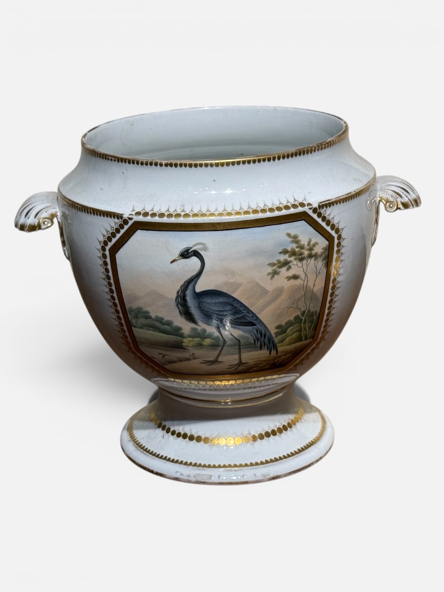 Pair Of Planters. Porcelain. Royal Worcester. England. 19th Century-photo-2