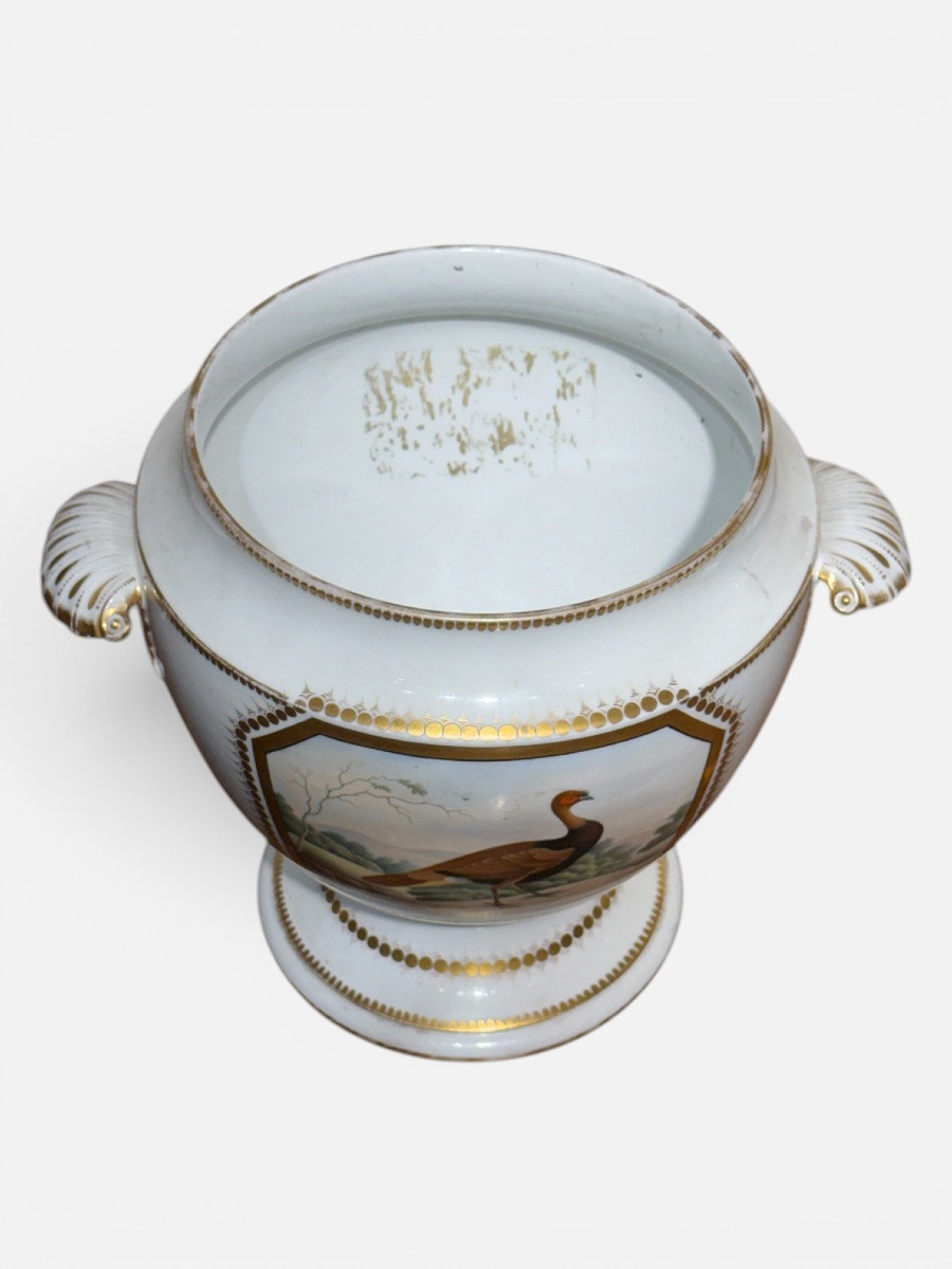 Pair Of Planters. Porcelain. Royal Worcester. England. 19th Century-photo-3