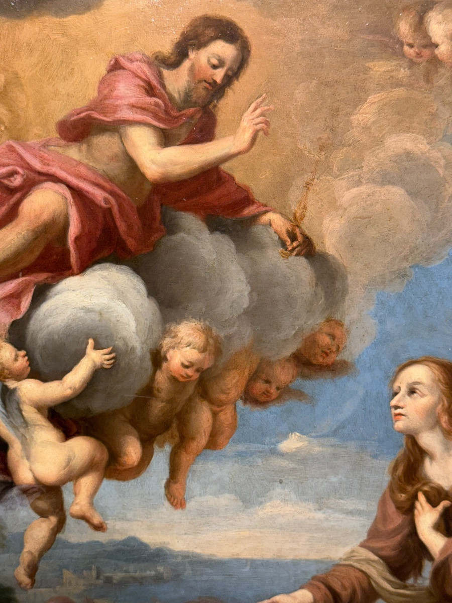 Marie-Madeleine. Atelier de Pietro del Po (Palerme 1610 / Naples 1692). Huile sur cuivre. 46 × -photo-4