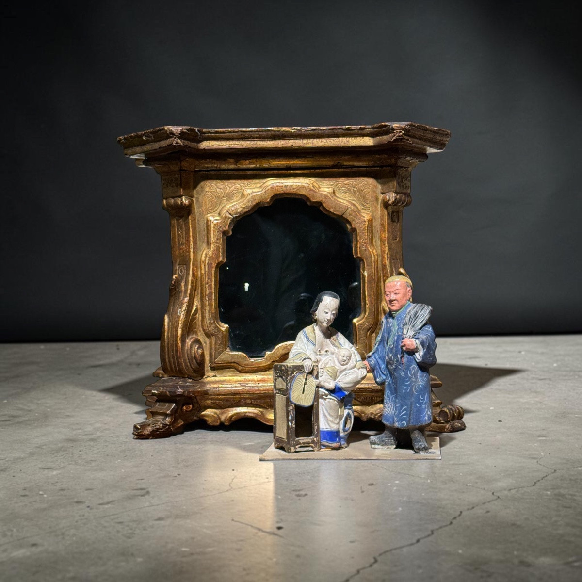 Nativity In Niche. 18th Century.-photo-1