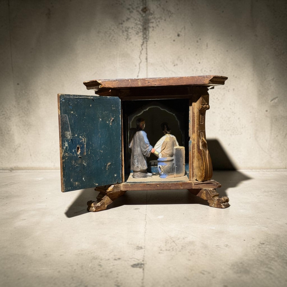 Nativity In Niche. 18th Century.-photo-4