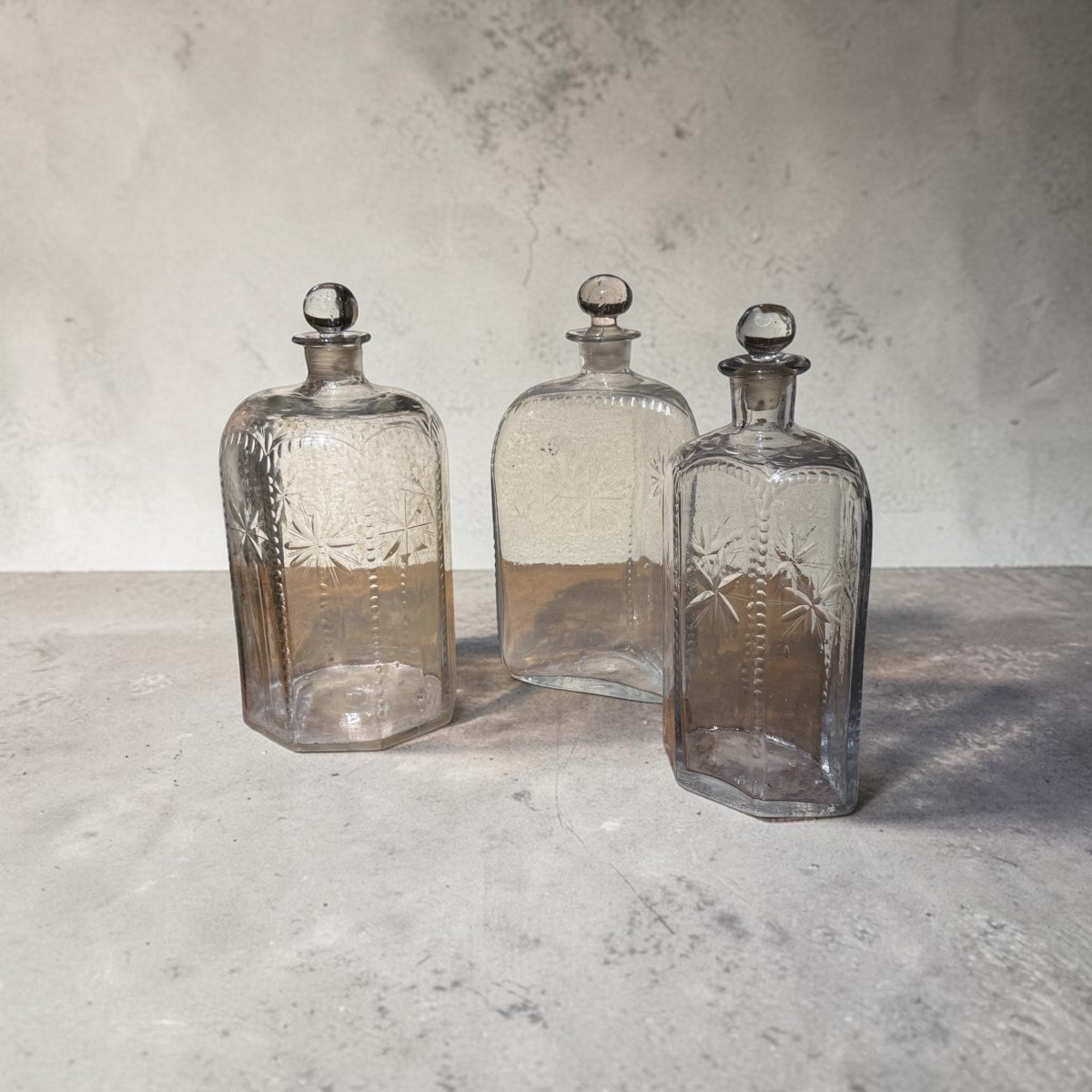 Bottle Carrier With Italian Case Decorated In The Arte Povera Technique. 19th Century-photo-6