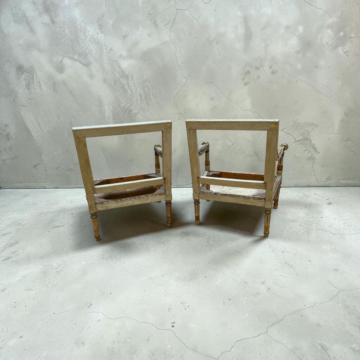 Paire de fauteuils. Époque Charles IV d’Espagne. Espagne, 1790–1800-photo-2