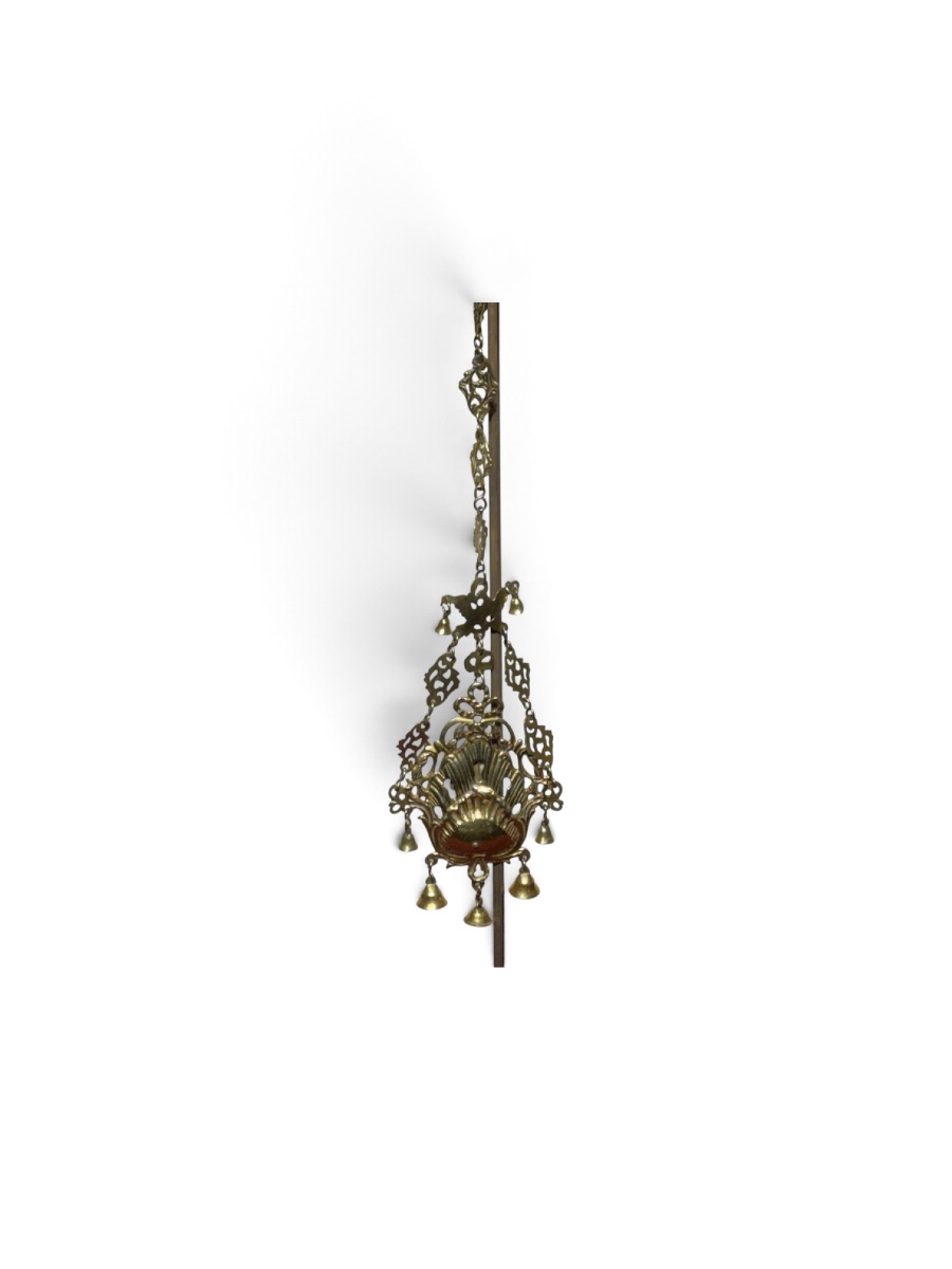 Belt Rattle. Gilded And Chased Silver, Decorated With A Depiction Of The Virgin Mary. Spain, 16th Century-photo-3
