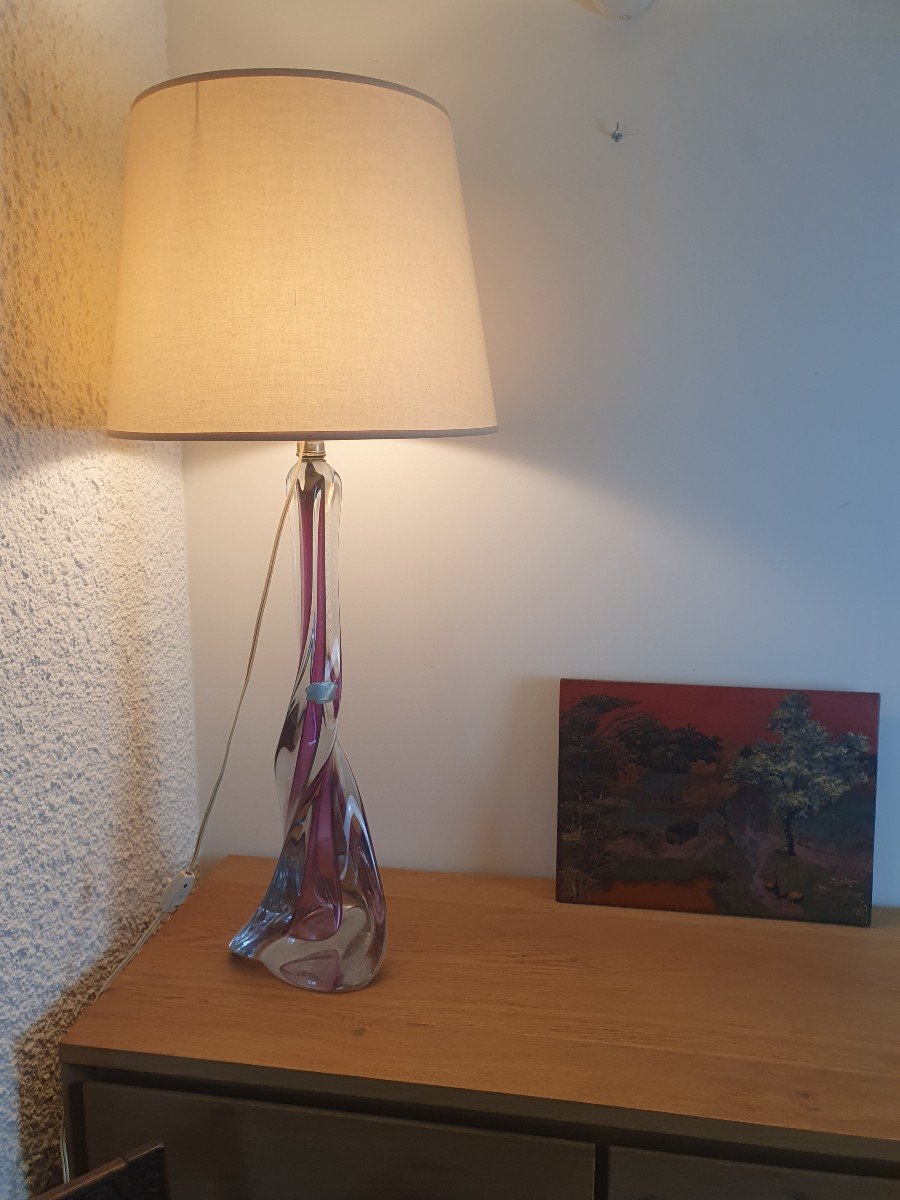 Val Saint Lambert, Lamp, Year 60/70.-photo-1