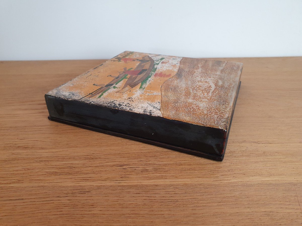 Large Lacquered Box, Artxport, Hanoi, XX°.-photo-1