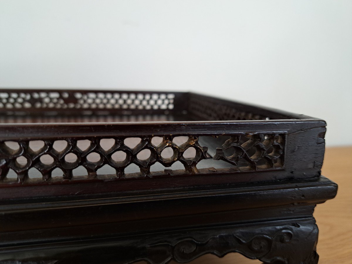 China Or Vietnam, Scholars Tray, Wood, XIX °.-photo-4