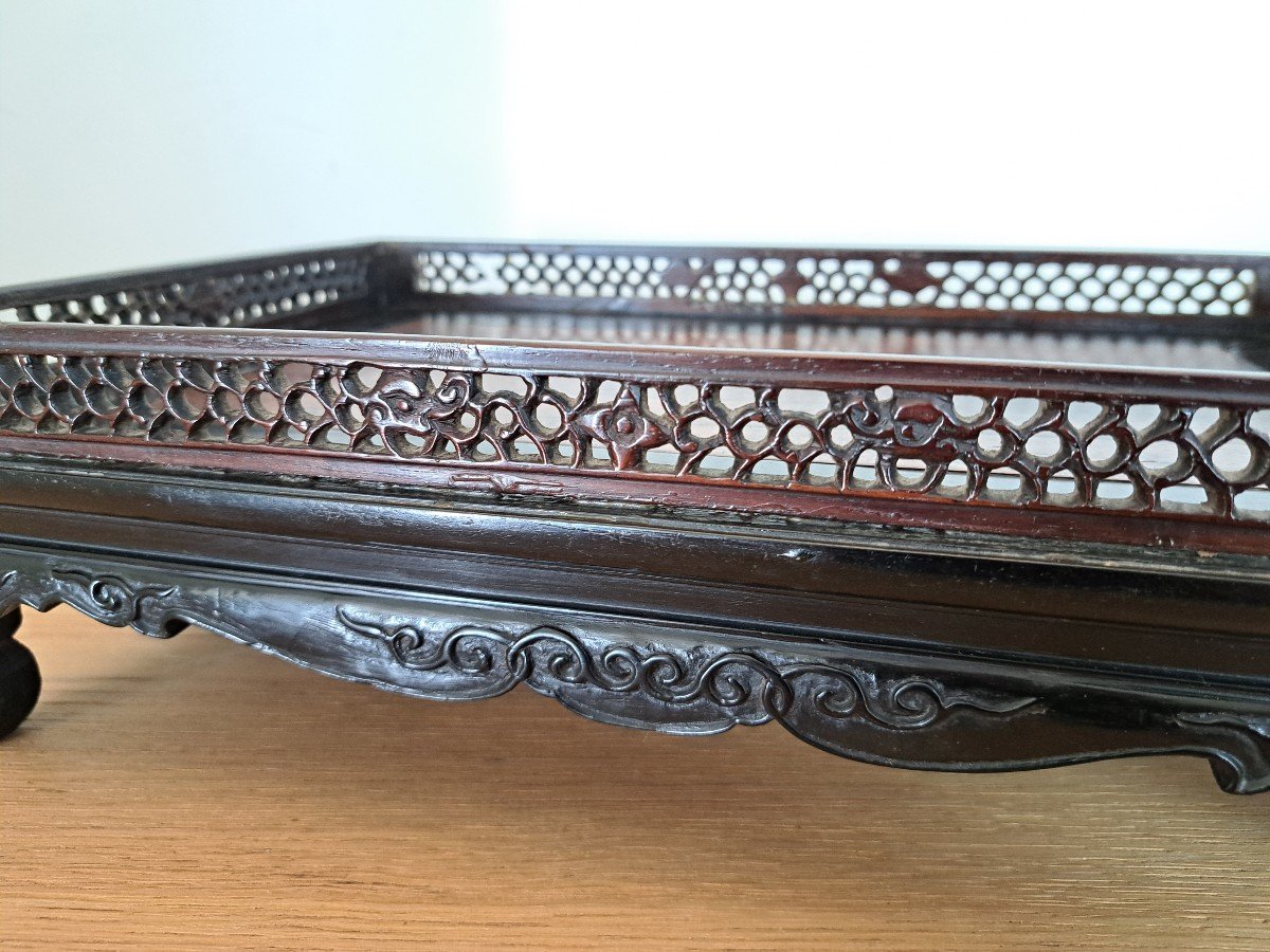 China Or Vietnam, Scholars Tray, Wood, XIX °.-photo-4