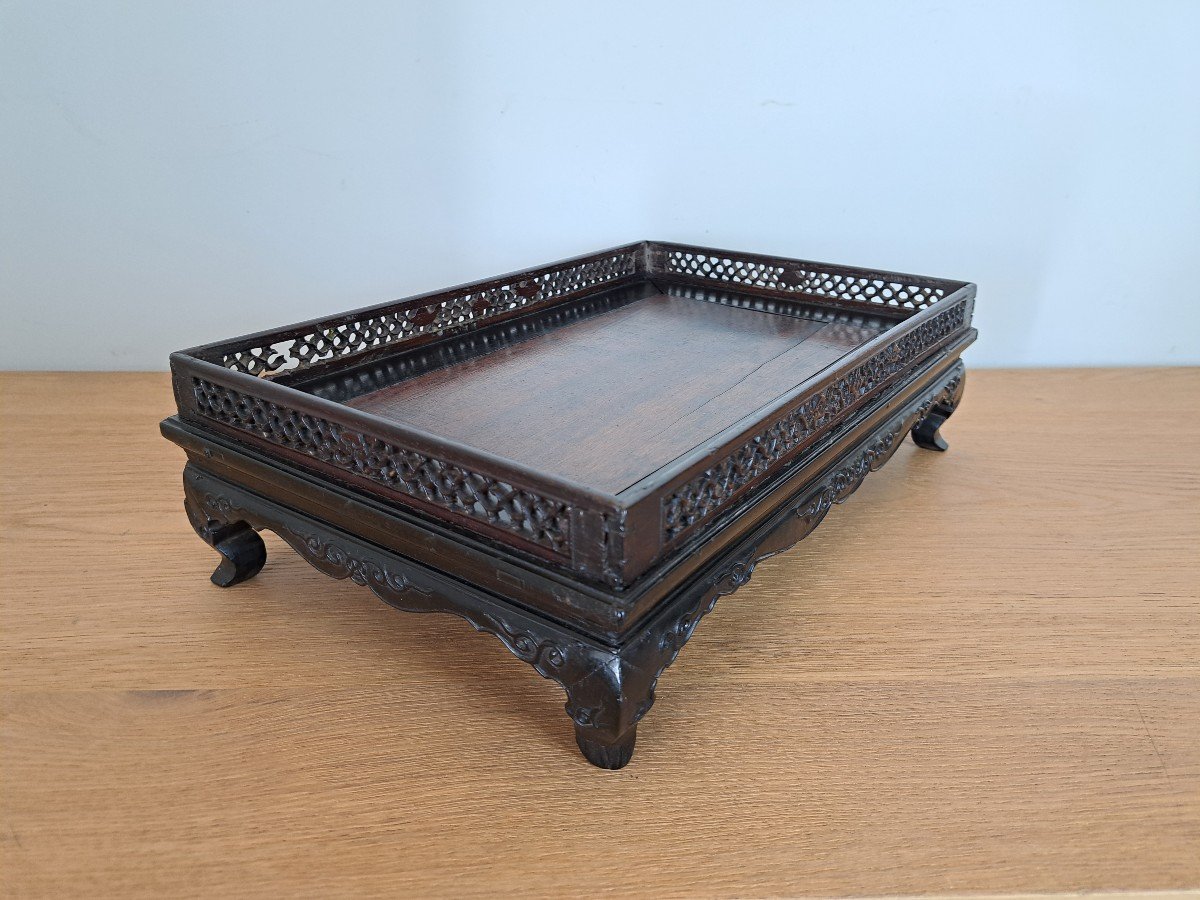 China Or Vietnam, Scholars Tray, Wood, XIX °.-photo-5