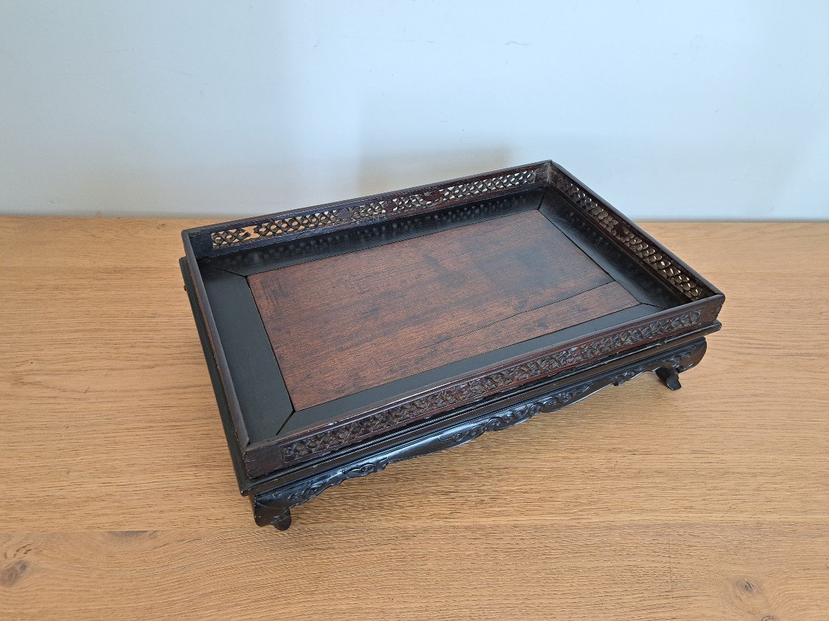 China Or Vietnam, Scholars Tray, Wood, XIX °.-photo-6